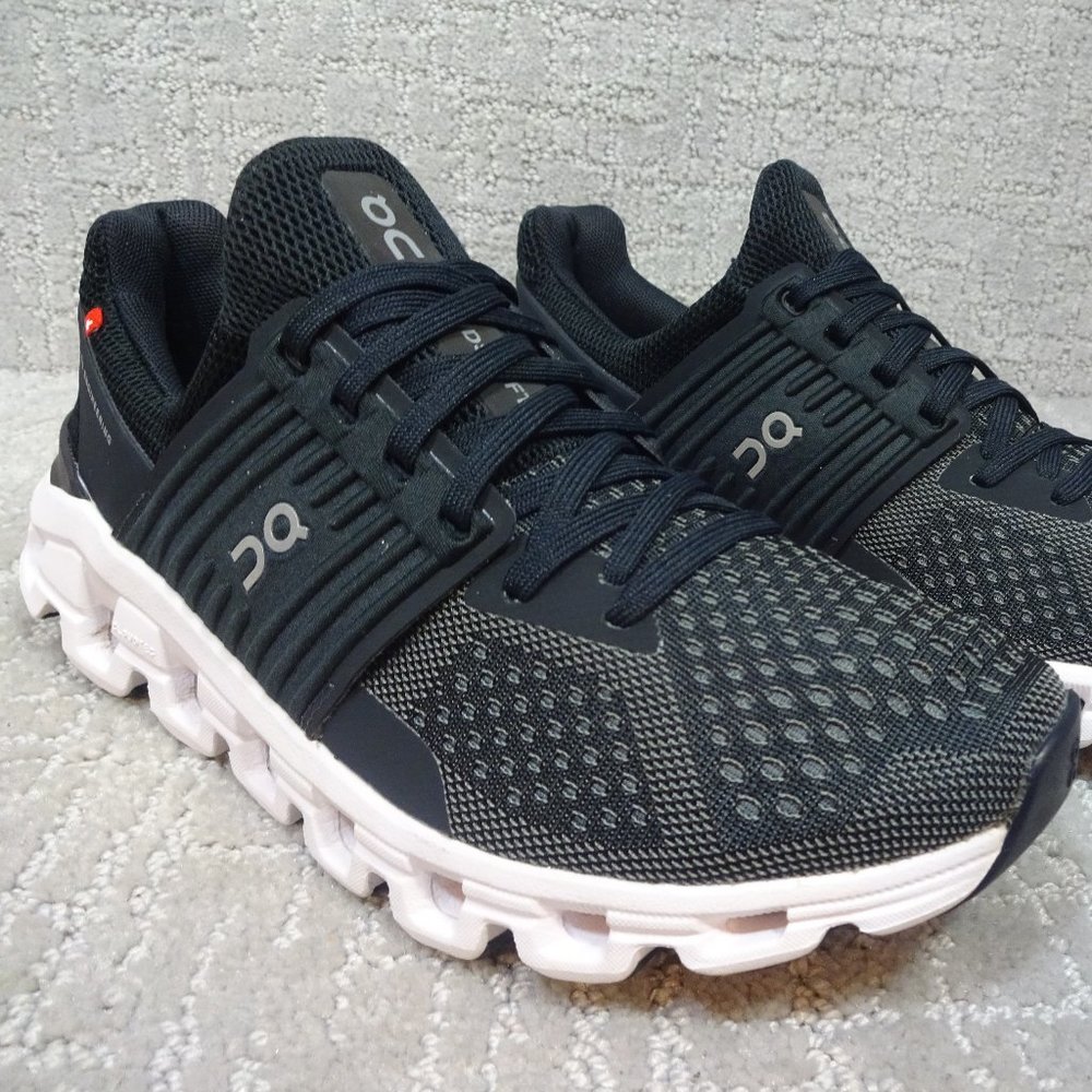 On Cloudswift Women’s Size 7 US Black Rock Athletic Running Sneaker 41.99581